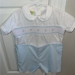 Smock boy all in one